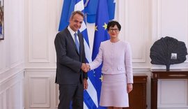 Marta Kos nga Athina: Progres p&euml;r Shqip&euml;rin&euml; n&euml; rrug&euml;n