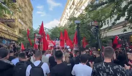 Protesta n&euml; Shkup, arrestohen tre student&euml; shqiptar&euml;