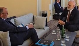 Rama ndan momentin e takimit me Kancelarin gjerman Merz!