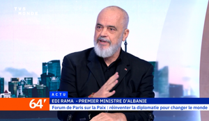 Intervista për “TV5 Monde”, Rama: Projekti i dhëndrit