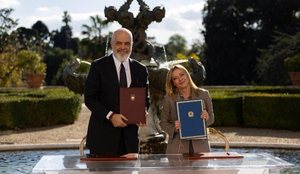 Samiti ndërqeveritar Itali–Shqipëri: Gjigandi italian dhe KAYO