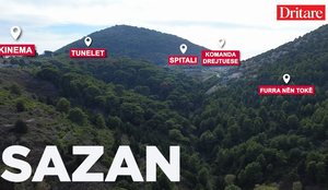 Brenda spitalit nëntokësor të Sazanit, i gatshëm për