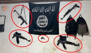 Pamjet nga operacioni në Orosh, brenda banesës që ishin ngujuar