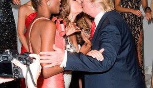 Angela Martini rrëfen puthjen me Donald Trump!