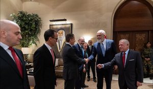 Kryeministri Rama në Jordani, pritet në takim zyrtar nga mbreti