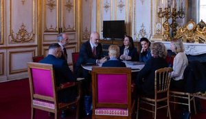 Rama n&euml; Paris, takim me ministrin francez t&euml; Drejt&euml;sis&euml;