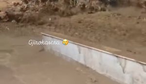 Video/ Pamjet dramatike nga p&euml;rmbytjet n&euml; Gjirokast&euml;r!