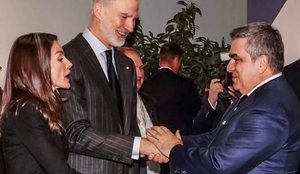 Ministri Gonxhja takim me me Mbretin dhe Mbret&euml;resh&euml;n e Spanj&euml;s!