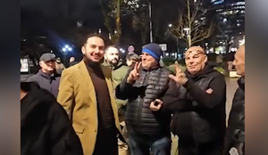 Salianji merr pjes&euml; n&euml; protest&euml;n e PD-s&euml;