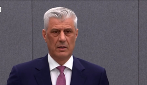 Fjalimi i plot&euml; i Hashim Tha&ccedil;it n&euml; Hag&euml;: Pavar&euml;sia e