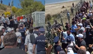 Dhuna dhe spray ndaj protestuesve n&euml; Zv&euml;rnec, u hiqet licenca