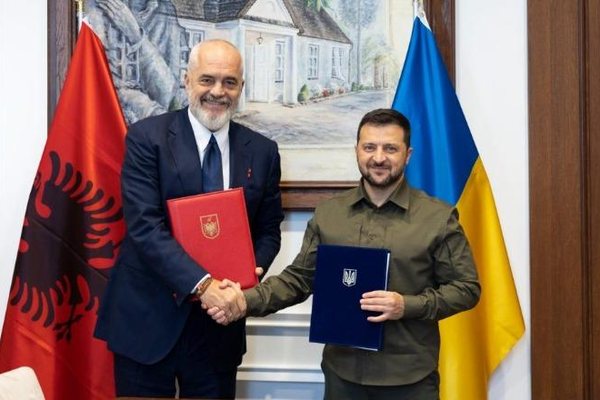Zelensky uron Ramën për rizgjedhjen si kryeministër!