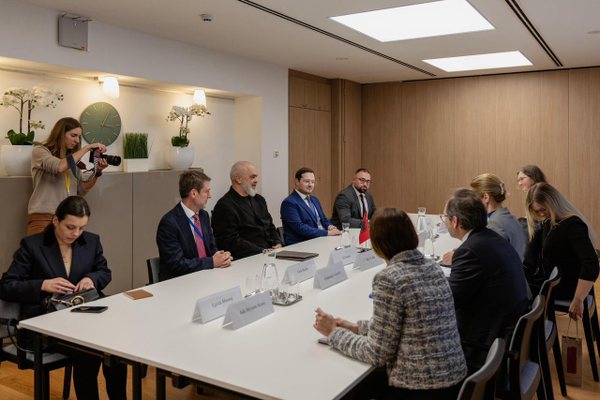 Kryeministri Rama takon ZV/Presidenten e Komisionit Europian Kaja Kallas