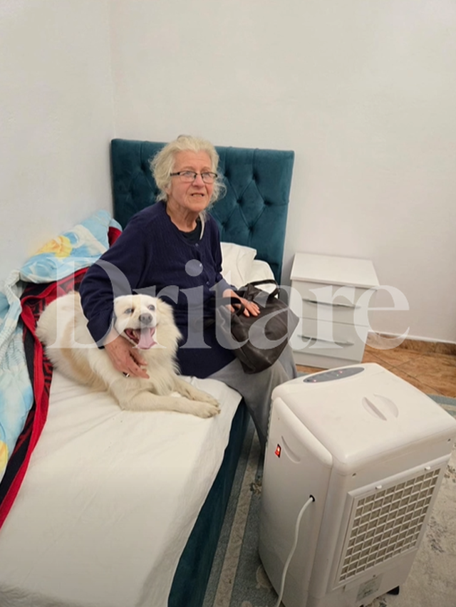 Vetëm qeni i qëndroi besnik. Strehohet nëna e braktisur në