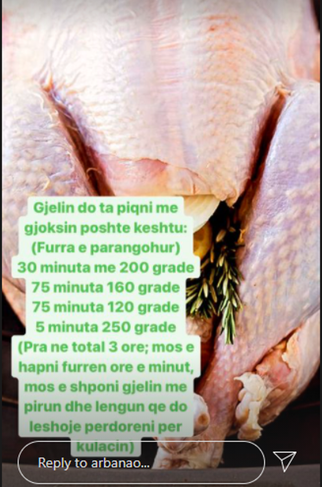 Receta e Arbanës hap pas hapi, për të gatuar gjelin me