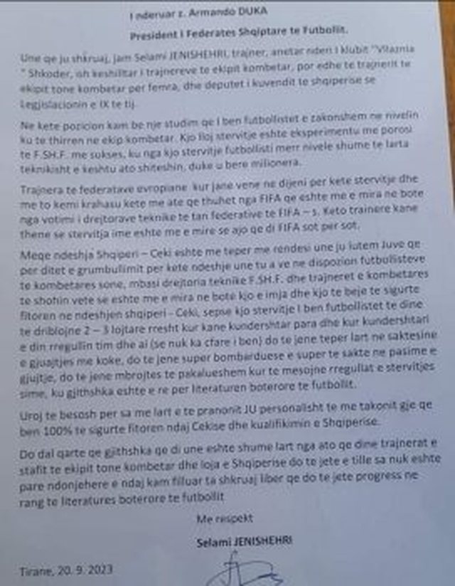 Ish-deputeti kërkon t’i marrë vendin Silvinhos, i dërgon