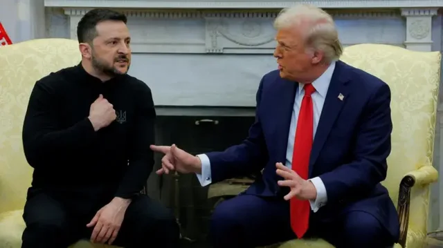 Trump ia thotë në sy Zelensky-t: Ti po luan bixhoz me Luftën e