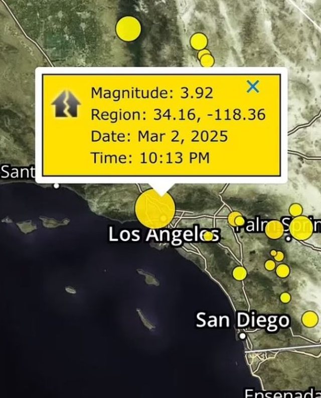 Tërmeti trondit Los Angeles pak çaste pas ceremonisë Oscar!