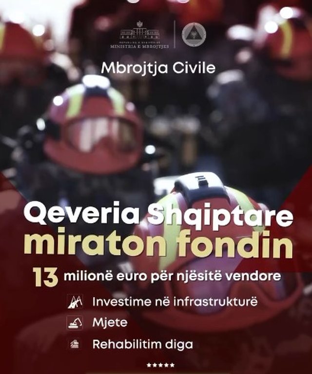 Parandalimi i katastrofave natyrore/ Vengu: Qeveria miraton 13 milionë euro