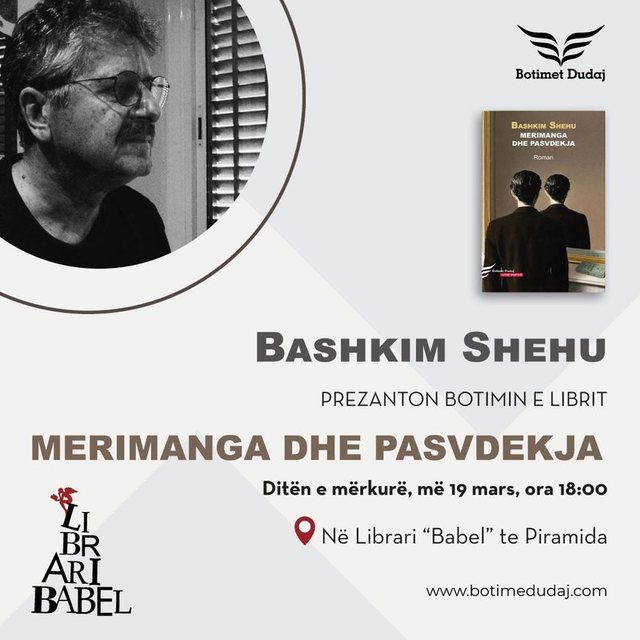 Bashkim Shehu, një rrëfim për librin e ri “Merimanga dhe