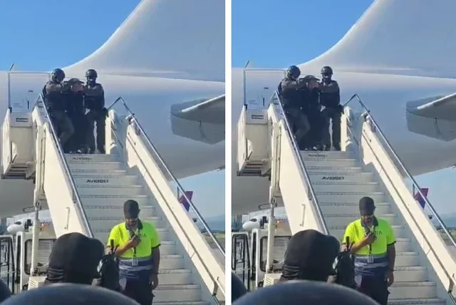 Video/ Momenti kur zbret në Rinas, Florenc Çapja, i ekstraduar nga