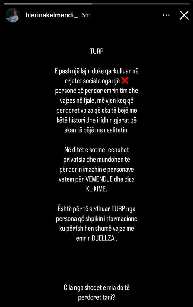 Shoqe e ngushtë me Diellzën? Motra e Gjestit reagon ashpër