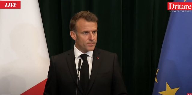 Macron në Tiranë: Vendi juaj është në BE!