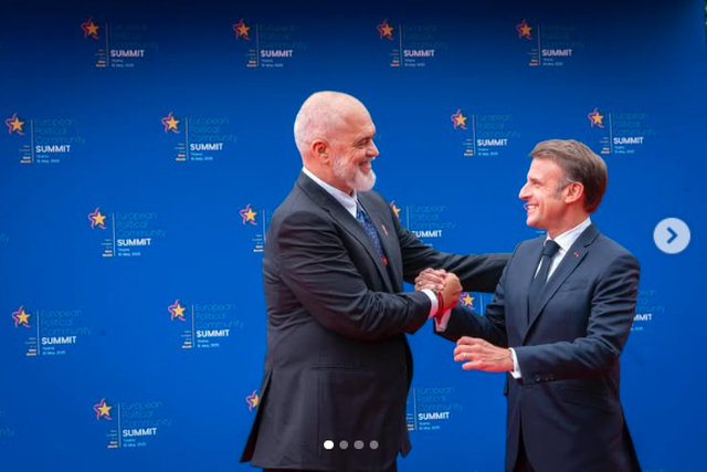 Presidenti Macron ndan videon nga Tirana dhe ka një mesazh për