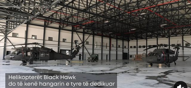 Rama njofton bazën e re për helikopterët Black Hawk në