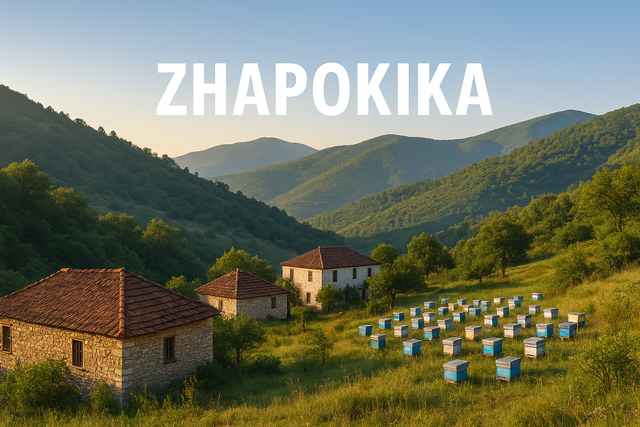 Zhapokika, fshati me tri familje dhe një minierë mjalti!