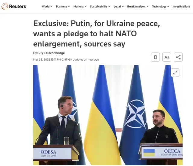 Reuters: Këto janë kushtet e Putinit për përfundimin e