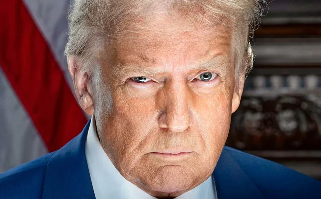 Mesazhet në portretin e ri zyrtar i Donald Trump!