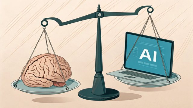 Studimi: Përdorimi i AI-së po na bën më pak