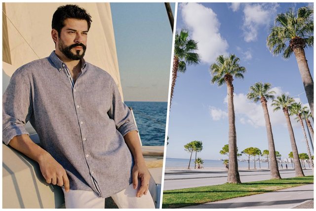 Burak Özçivit zbarkon në Vlorë. Ylli turk pushon në