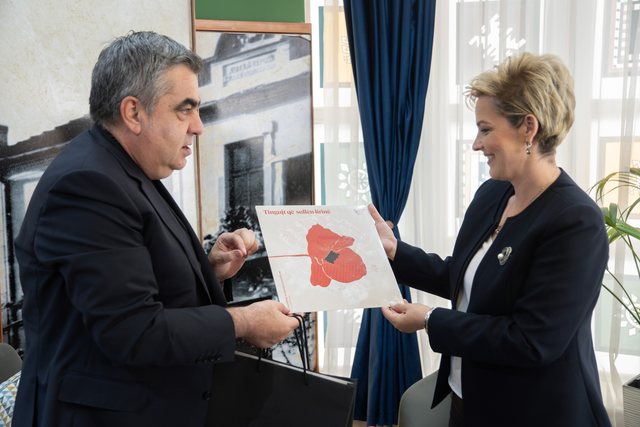 Ministri Gonxhja në Preshevë: Kultura, urë bashkimi