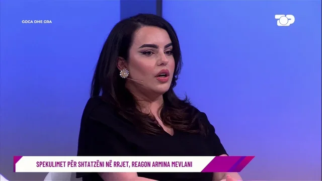 Armina Mevlani i jep fund spekulimeve për një shtatzëni të
