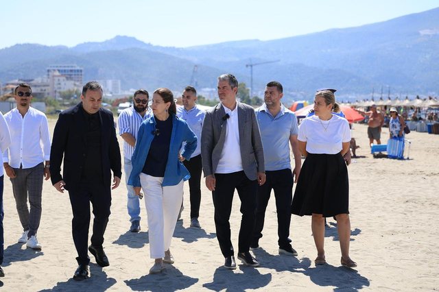 Ministrja Kumbaro inspektim në Vlorë për sezonin turistik