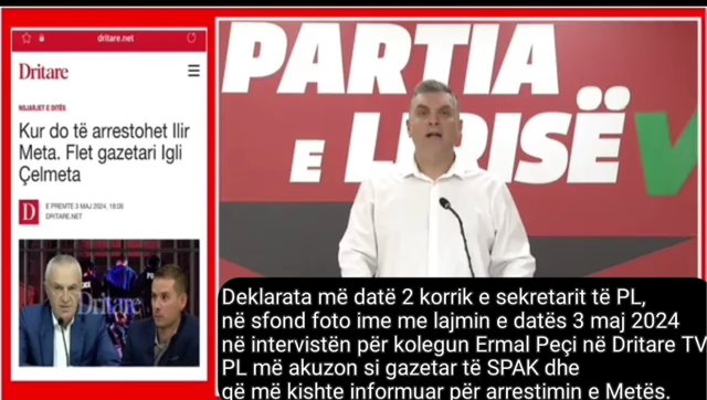 Gazetari i përgjigjet Blushit: Mos dezinformo! E vërteta