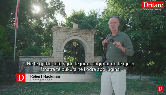 Tyrbja e Baba Demirit në Libohovë, treguar nga një anglez