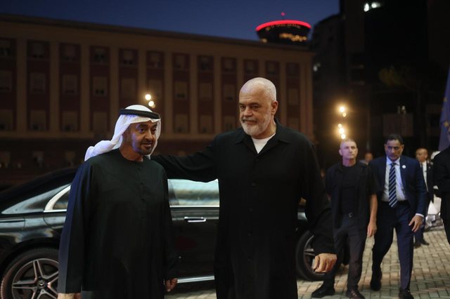 Rama mirëpret Presidentin e Emirateve të Bashkuara!