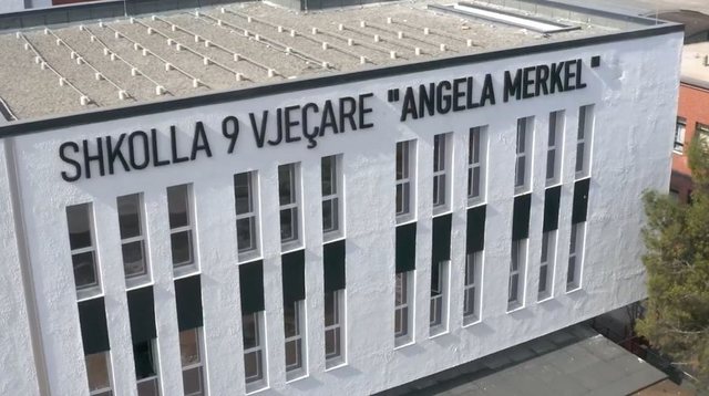 Angela Merkel, shkolla e re në Kamëz që hap dyert në shtator