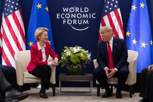 Tarifat doganore, sot takimi kyç mes Trump dhe von der Leyen