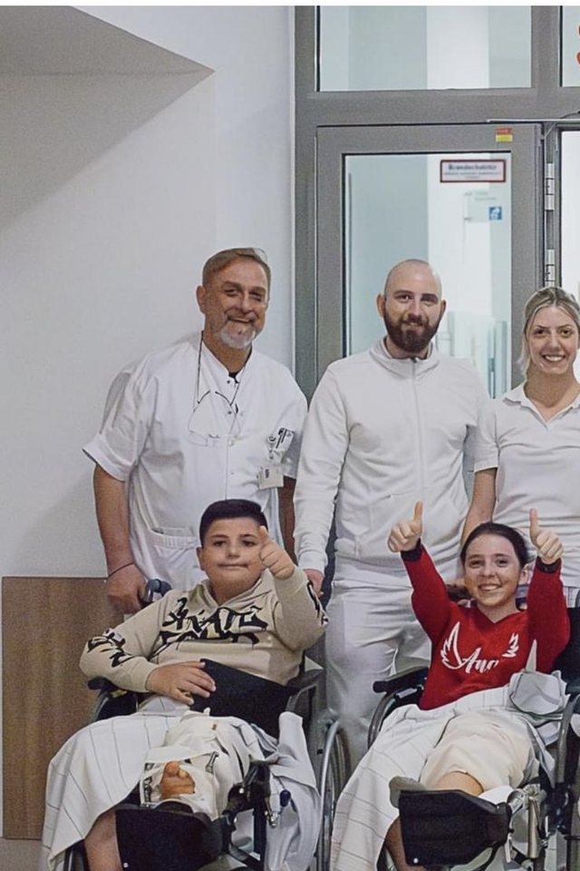 Një shqiptar në Spitalin Ortopedik Speising, në kryeqendrën