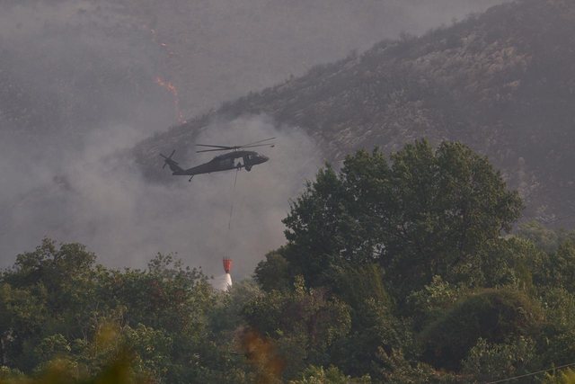 Zjarre dhe shira. Ja situata në vend!