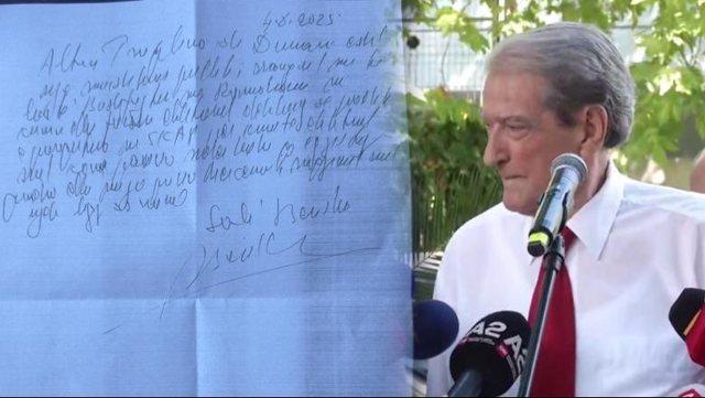 Sali Berisha në SPAK, lë një shënim për Altin Dumanin