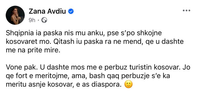 Turistët nga Kosova po largohen? Zana Avdiu: Nuk duhet të na kishit