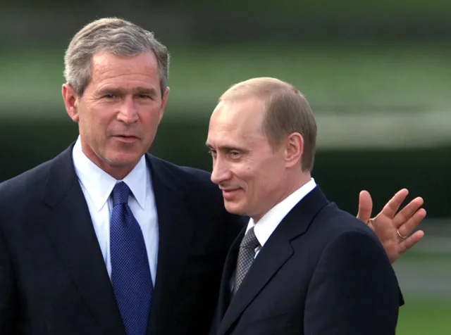 Foto/ Vladimir Putin ndër vite me presidentët amerikanë