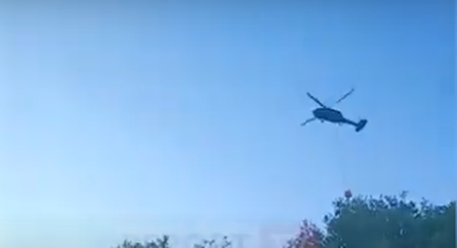 Nis ndëryrja nga ajri me helikopter në Lapardha!