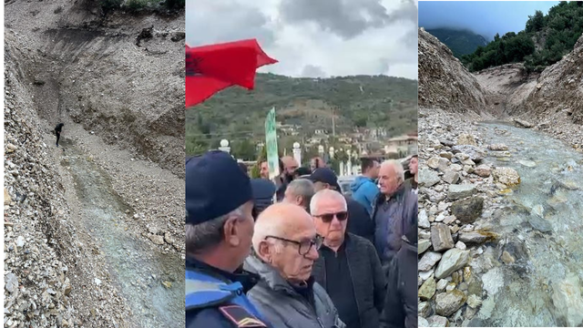 Banorët e Lumit të Vlorës protestë për mungesën e