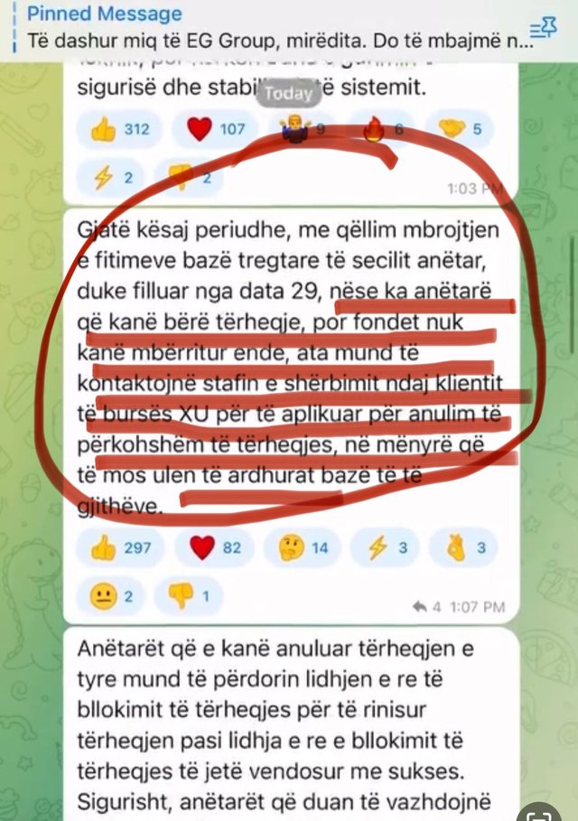 Skema piramidale! Braçe publikon mesazhet: Bllokohen paratë e